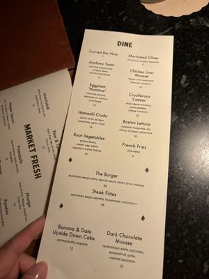 Menu photo 4 Vandell Los Angeles, CA