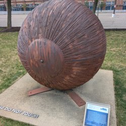 Sphere and Spiral Roll - Sphere and Spiral Roll, Detroit Riverwalk