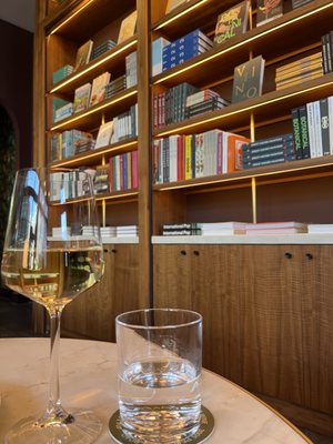 Lucian Books and Wine by null