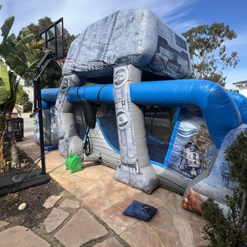 Magic Jump Rentals - Star Wars AT-AT Obstacle combo bouncy house! It was awesome!!!!! - Party Supplies Near Me - Sylmar, California Magic Jump Rentals - Star Wars AT-AT Obstacle combo bouncy house! It was awesome!!!!! - Party Supplies Near Me - Sylmar, California