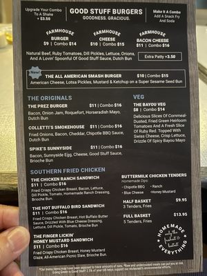 Menu photo 3 Good Stuff Eatery Washington, DC, DC