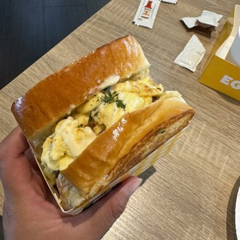 Egg Happiness - Spicy Pork and Egg Sandwich - Korean Near Me - Dublin, California Egg Happiness - Spicy Pork and Egg Sandwich - Korean Near Me - Dublin, California