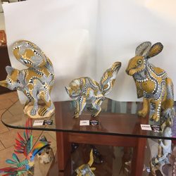 Galeria Alpacora - Oaxacan carvings by the Martinez brothers, represented here.  Some of the best I have seen.
