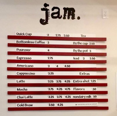 Menu photo 5 Jam Parkside Buffalo, NY