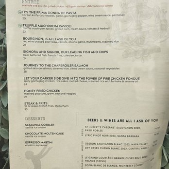 SAMS American Eatery - Menu for phantom of the Opera - American Near Me - San Francisco, California SAMS American Eatery - Menu for phantom of the Opera - American Near Me - San Francisco, California