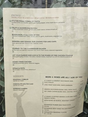 Menu photo 1 SAMS American Eatery San Francisco, CA Menu photo 1 SAMS American Eatery San Francisco, CA