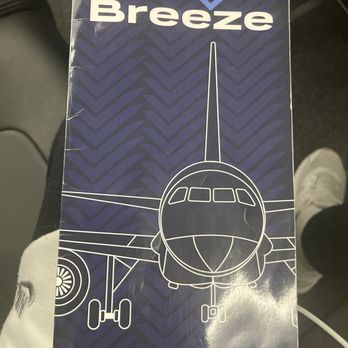 Breeze Airways - The safety booklet on flight MX709 - Airlines Near Me - Pittsburgh, Pennsylvania Breeze Airways - The safety booklet on flight MX709 - Airlines Near Me - Pittsburgh, Pennsylvania