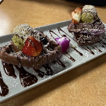 Guieb Cafe - (Seasonal) Ube Dubai Waffles - Breakfast & Brunch Near Me - Wahiawa, Hawaii