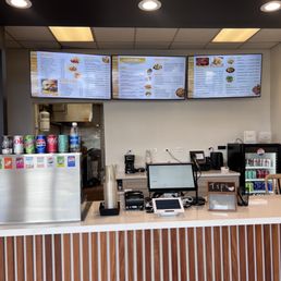 Front counter/cashier area
