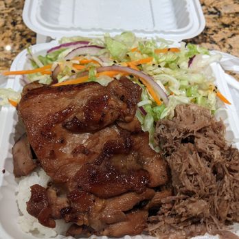 Ono Hawaiian BBQ - My plate I aordered. - Barbeque Near Me - Rowland Heights, California Ono Hawaiian BBQ - My plate I aordered. - Barbeque Near Me - Rowland Heights, California