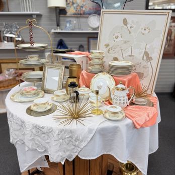 Mission Thrift - The cutest little vintage tea party setup! - Thrift Stores Near Me - Yakima, Washington Mission Thrift - The cutest little vintage tea party setup! - Thrift Stores Near Me - Yakima, Washington
