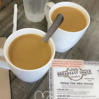 Breakfast Shack - Coffee was delicious simple coffee with creamer. - Breakfast & Brunch Near Me - Redlands, California