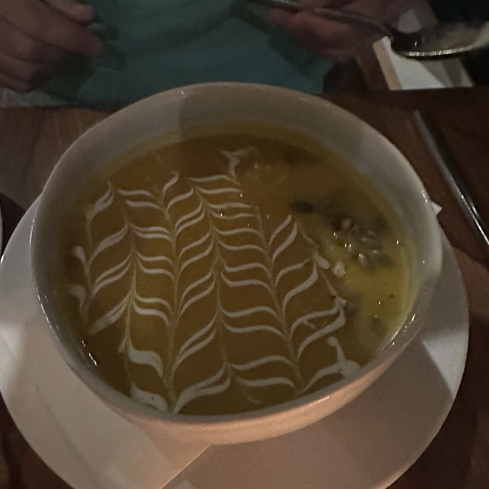 Lana - Butternut squash soup - American Near Me - Solana Beach, California