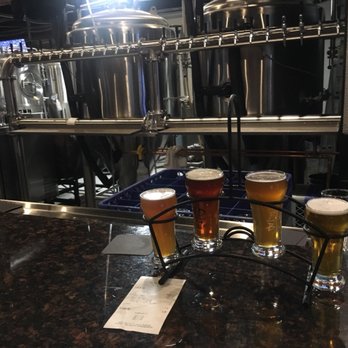 Final Draft Brewing Company - Four beer taster. - Breweries Near Me - Redding, California