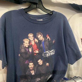 Metropolis Vintage - NSYNC tee - Used, Vintage & Consignment Near Me - New York, New York Metropolis Vintage - NSYNC tee - Used, Vintage & Consignment Near Me - New York, New York