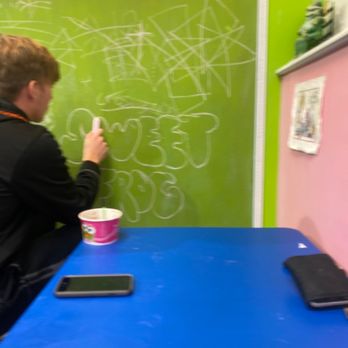 sweetFrog Premium Frozen Yogurt - Kids corner, very welcoming. - Ice Cream & Frozen Yogurt Near Me - Findlay, Ohio sweetFrog Premium Frozen Yogurt - Kids corner, very welcoming. - Ice Cream & Frozen Yogurt Near Me - Findlay, Ohio