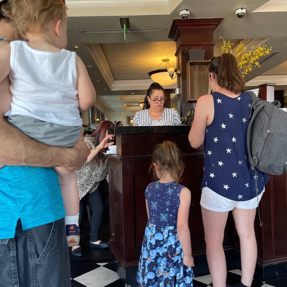 Daily Grill - The check in area - American Near Me - Palm Desert, California Daily Grill - The check in area - American Near Me - Palm Desert, California