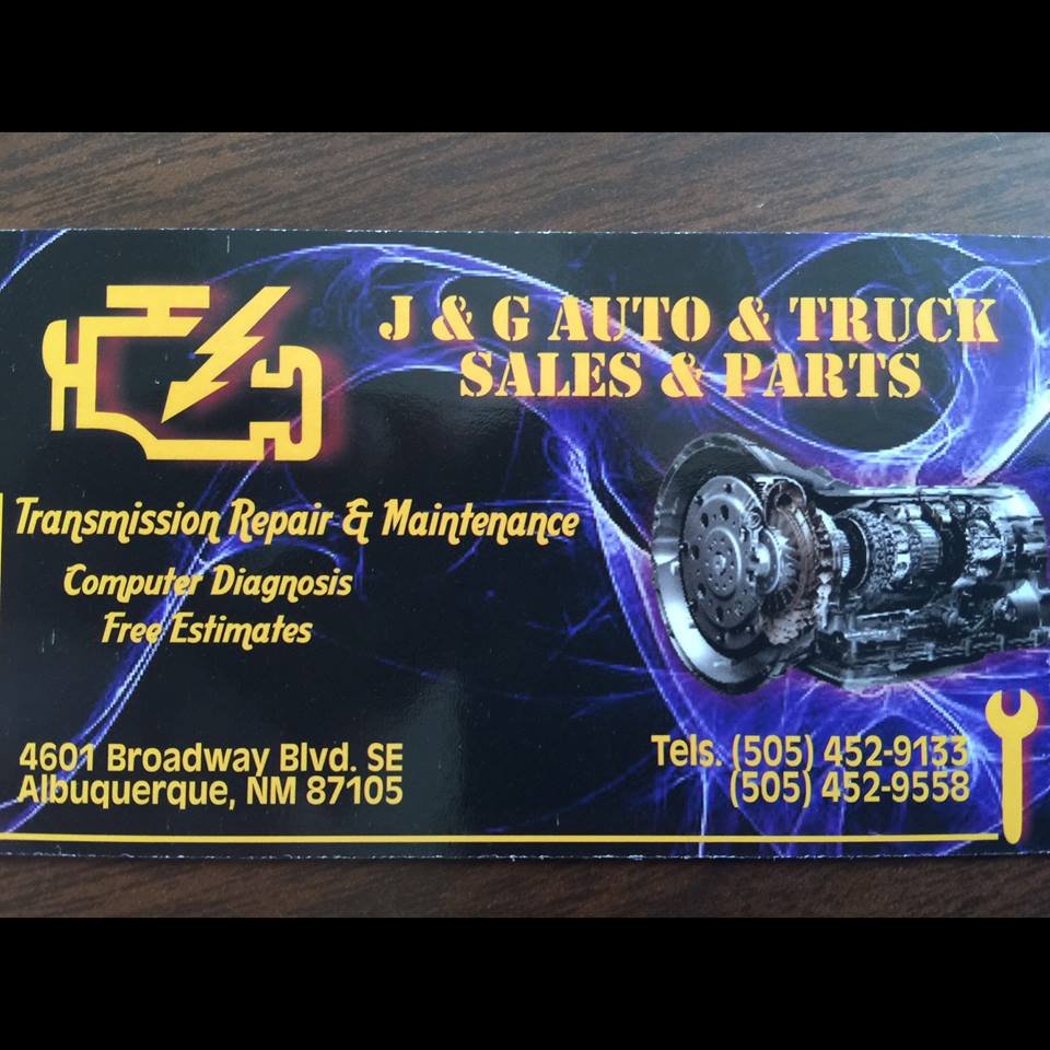 J & G AUTO & TRUCK TRANSMISSION REPAIR Updated September 2024 4601