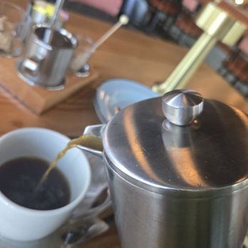 Plank Provisions - Oak Cliff pressed coffee. So good - Seafood Near Me - Fort Worth, Texas