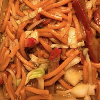 JJ Chinese Express - Roast Pork Chow Mein (Dinner Combo) - Chinese Near Me - Long Beach, California
