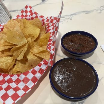 Mama's Tacos Delicioso Of Pensacola - Chips and salsa and beans sauce - Tacos Near Me - Pensacola, Florida Mama's Tacos Delicioso Of Pensacola - Chips and salsa and beans sauce - Tacos Near Me - Pensacola, Florida