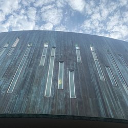 Millcreek Community Center - Copper facade on Millcreek Community Center