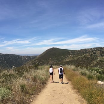 Three Sisters Falls - Walking to the falls.. No shade for a while - Hiking Near Me - Julian, California Three Sisters Falls - Walking to the falls.. No shade for a while - Hiking Near Me - Julian, California