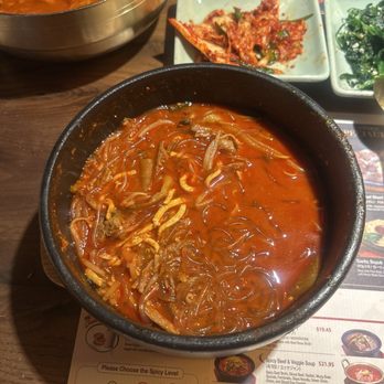 JinCook - Spicy Beef & Veggie soup - Korean Near Me - Los Angeles, California JinCook - Spicy Beef & Veggie soup - Korean Near Me - Los Angeles, California