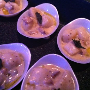 Siena Tavern - Homemade gnocchi with homemade pancetta! Wow! Totally amazing! (Catered Event) - Italian Near Me - Chicago, Illinois Siena Tavern - Homemade gnocchi with homemade pancetta! Wow! Totally amazing! (Catered Event) - Italian Near Me - Chicago, Illinois