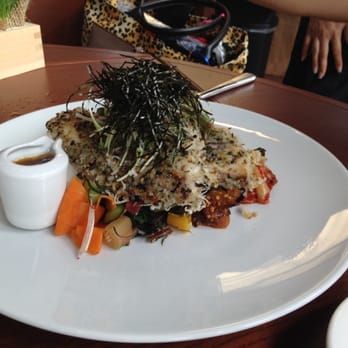 MW Restaurant - Mochi Crusted Monchong - New American Near Me - Honolulu, Hawaii