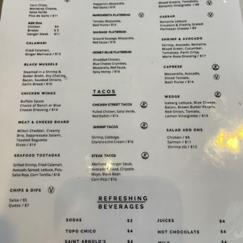 Lake House Bar and Grill - Menu - New American Near Me - Dallas, Texas