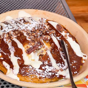 Snooze, an A.M. Eatery - Pumpkin pancakes - Breakfast & Brunch Near Me - Tempe, Arizona Snooze, an A.M. Eatery - Pumpkin pancakes - Breakfast & Brunch Near Me - Tempe, Arizona