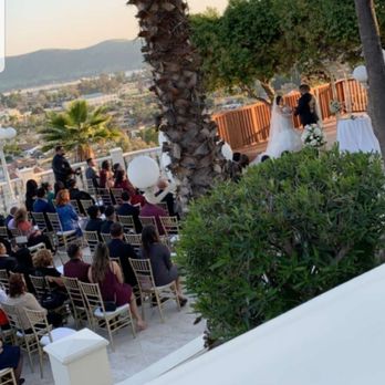Coco Palm Restaurant - Terrace view from restaurant - Cuban Near Me - Pomona, California