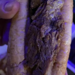 That would be a piece of brisket that was frozen and reheated