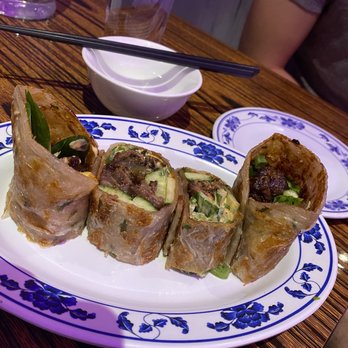 886 - Scallion Pancake Beef Wrap - Taiwanese Near Me - New York, New York