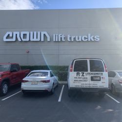 A to Z Locksmith - Commercial Lock Services done at Crown Lift Trucks in Hayward, CA 94544
