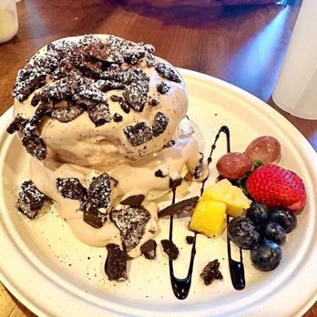 Motto Tea Cafe - Nutellamisu Mousse Souffle Pancake - Desserts Near Me - Pasadena, California