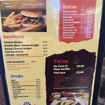 Catalina's Authentic Mexican Cuisine & Tacos - Menu - Mexican Near Me - Tyler, Texas Catalina's Authentic Mexican Cuisine & Tacos - Menu - Mexican Near Me - Tyler, Texas