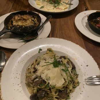 Pranzi - Polenta and Mushrooms Iron Skillet Shrimps Iron Skillet Shrimps Tagliatelle - Italian Near Me - San Carlos, California Pranzi - Polenta and Mushrooms Iron Skillet Shrimps Iron Skillet Shrimps Tagliatelle - Italian Near Me - San Carlos, California