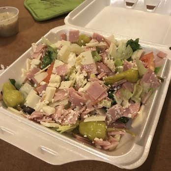 Pizza Man - "Greek Salad" never seen a Greek salad loaded with hilshire farms deli cold cuts. This is pure garbage my friends. I literally had 3 olives. - Pizza Near Me - Eagle River, Alaska