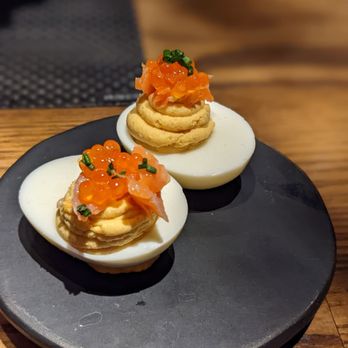Sabio on Main - Miso deviled eggs - New American Near Me - Pleasanton, California Sabio on Main - Miso deviled eggs - New American Near Me - Pleasanton, California
