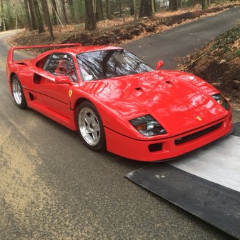 Yerardi Transportation - Transported this 1998 Ferrari F-40 - Vehicle Shipping Near Me - Framingham, Massachusetts