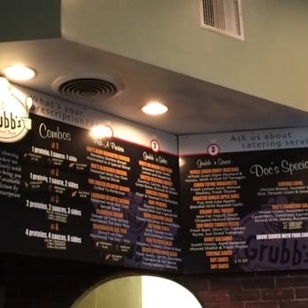 Dr Grubb's - Menu - American Near Me - Claremont, California