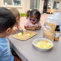 Providence Montessori Child Care - Cooking day