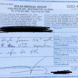 Bolsa Medical Group - Doctor's Note for ER