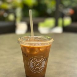 Honesto Cafe - Iced hazelnut latte