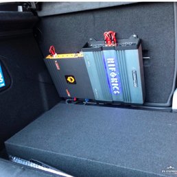 The amps in my mini cooper!