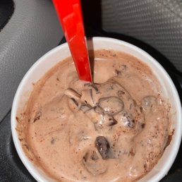 Chocolate brownie blizzard Chocolate brownie blizzard