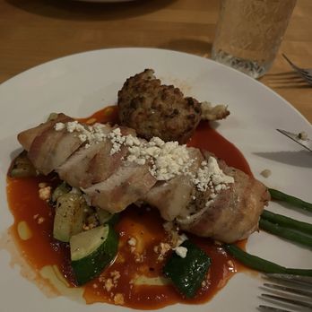 Watershed Cafe - Bacon wrapped chicken - New American Near Me - Leavenworth, Washington