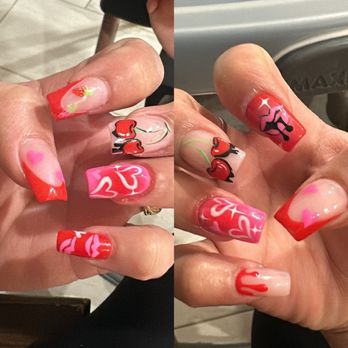 Fantasy Nails - Valentine theme nails - Nail Salons Near Me - Woodruff, South Carolina Fantasy Nails - Valentine theme nails - Nail Salons Near Me - Woodruff, South Carolina